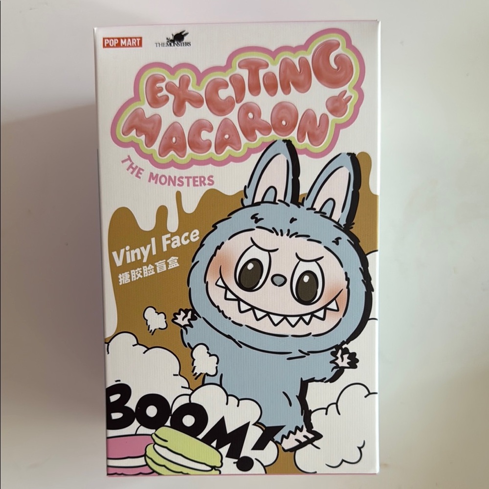SEALED Exciting Macaron Labubu Popmart Sesame Bean